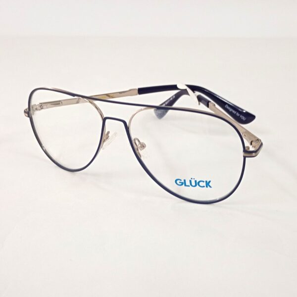 GLUCK  REF.8099 55/17, color azul metálico.