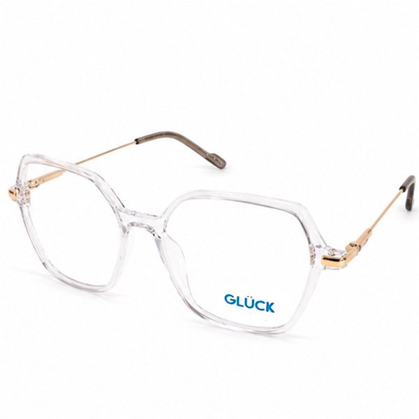 Glück Ref.YX0772 50/16, transparente, brazo dorado metálico